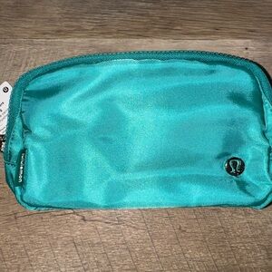 Lululemon Aqua Zippered Pouch